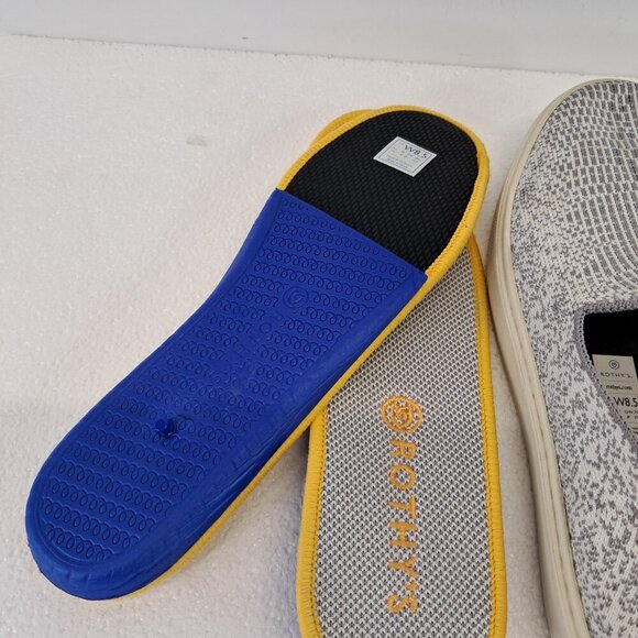 Rothy's Opal Python Slip On Sneakers Size 8.5 - Picture 13 of 16